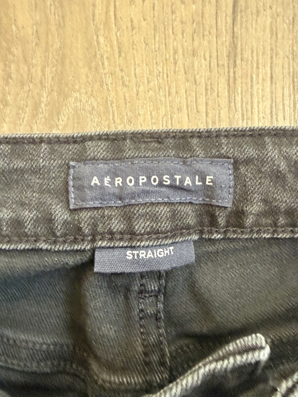 Aeropostale Black Slim Straight Jeans - Picture 2 of 8